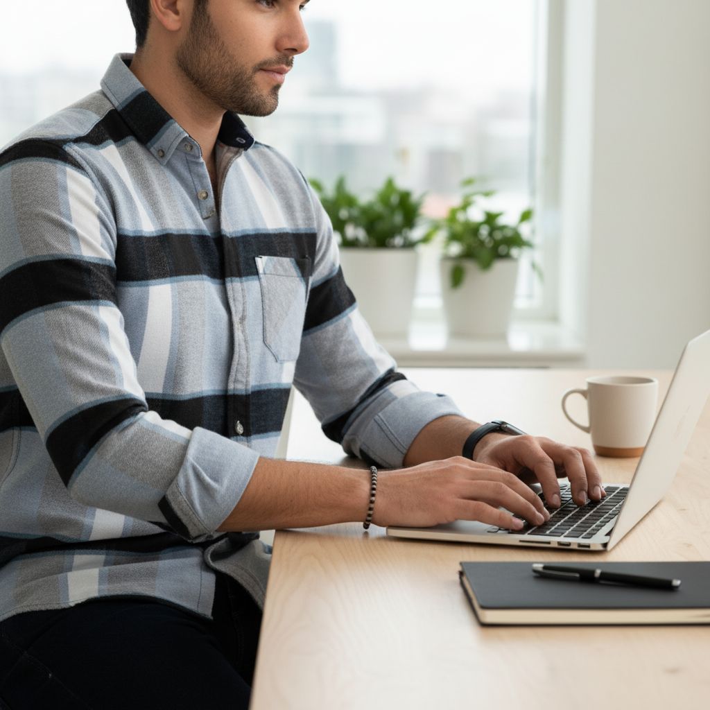 Detalhe torso em workspace