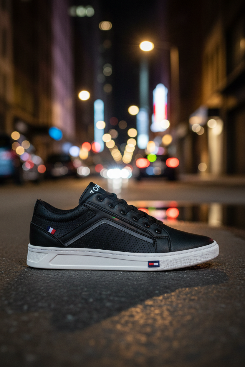 Lifestyle Fiel ao Produto - Tommy Hilfiger Reflectivo