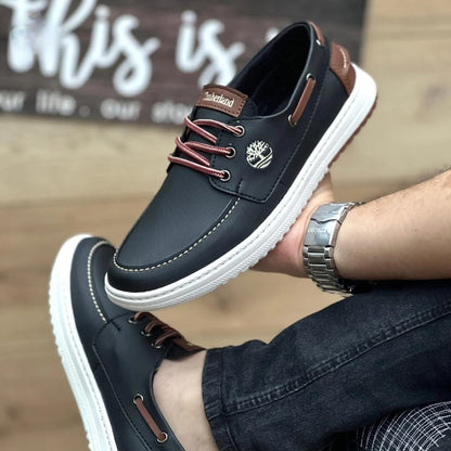 Set Timberland Street Style 3 en 1: Mocasín ortopédico + Maletín + Billetera