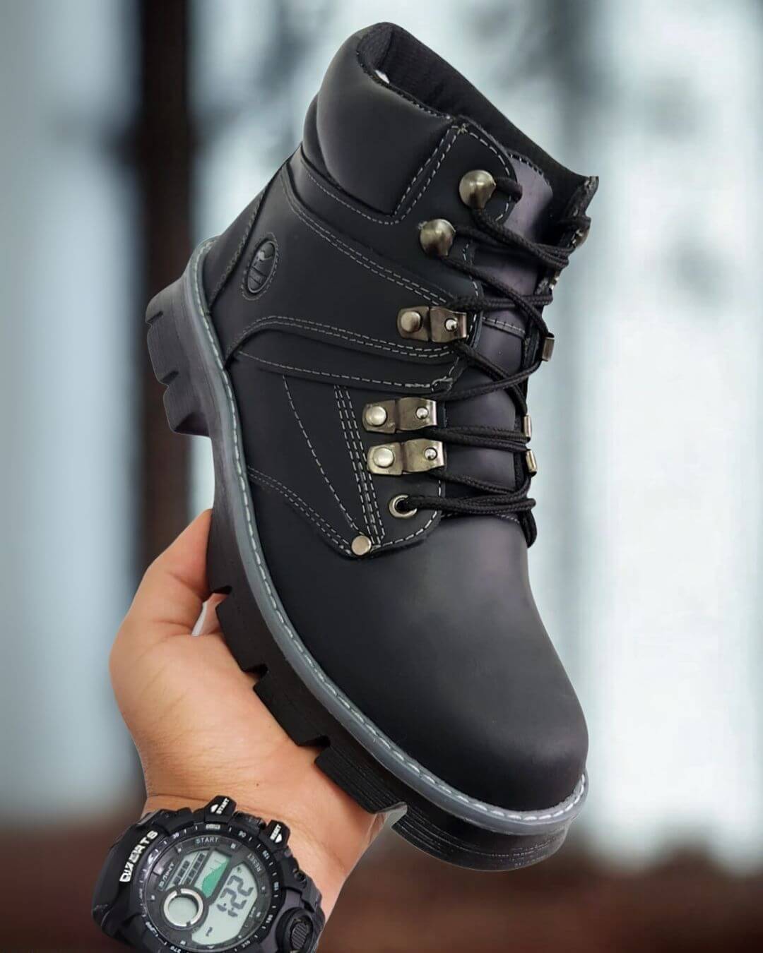 Botas Estervi en Cuero Legítimo