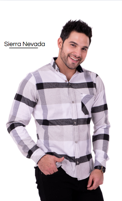 Camisa Masculina Leñadora